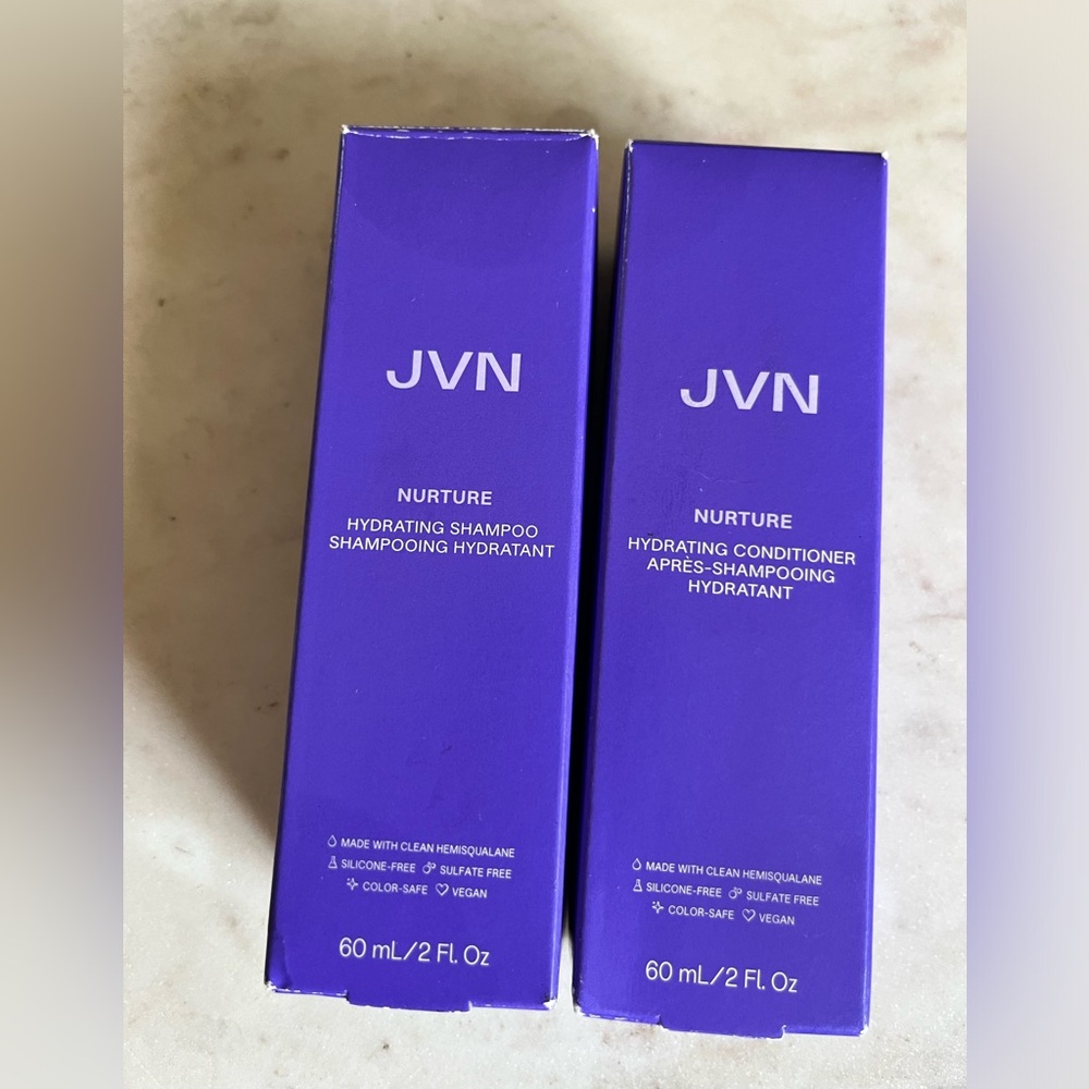 😎 JVN Vegan Shampoo & Conditioner